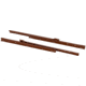 Steelex 12in Euro-style Self-Closing Drawer Slides, Brown D4304