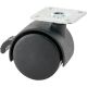 Steelex 2in Nylon Swivel Caster, Plate Mount D2632