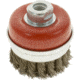 Steelex Plus 3in Twist Knotted Steel Wire Cup Brush M14-2mm Thread D2297