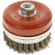 Steelex Plus 4in Twist Knotted Steel Wire Cup Brush M14-2mm Thread D2298
