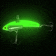 SteelShad Heavy, 1/2 Oz, Glow Green, SSL-10220