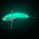 SteelShad Heavy, 1/2 Oz, Glow Silver, SSL-10218