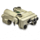 Steiner DBAL-A4 Dual Beam Aiming Laser, 50mW Visible Red Laser, 50mW IR Pointer, 600mW IR Illuminator, 500 Lumen White Light, Restricted to LE/Mil only, Desert Sand, 10022