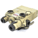 Steiner DBAL-I2 Dual Beam Aiming Laser Device, w/ Visible Laser and Class I IR Laser Pointer, Green Laser/ IR Pointer, Desert Tan, 9006