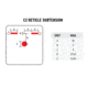 Steiner DRS Defendu Reflex Sight, 1x, 1/2 MOA, Red Illuminated C2 Reticle, Tan, 8504