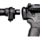 Stern Defense RAB-AD Series Rapid Attach Buttstock Adapter, Black, 008-SD RAB-AD-D1-M