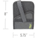 Sticky Holsters Sticky Travel Mount, Black, Sticky Travel Mount