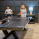 STIGA 4-Piece Table Tennis Conversion Top, Black, T8490W