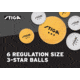 STIGA Performance 4-Player Table Tennis Racket Set, Red / Black, T1365