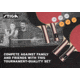 STIGA Performance 4-Player Table Tennis Racket Set, Red / Black, T1365