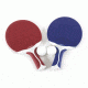 Stiga Table Tennis Flow 2 Player Set, Red &amp; Blue, T1286