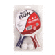 Stiga Table Tennis Flow 2 Player Set, Red &amp; Blue, T1286