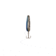 Stinger Scorpion Spoon Lightweight Trolling Spoon, 2.25in .1oz., #5 VMC Hooks, Silver Hammered, Blue Edge, XSH53