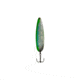 Stinger Stinger Spoon Lightweight Trolling Spoon, 3.75in .3oz., #2 VMC Hooks, Silver Hammered, Green Wiggler, SH52CI29