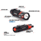 STKR Concepts Bamff 6.0 600 Lumens Dual Cree Led Flshlght W/flood