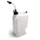 STKR Concepts EZ5 Combo, 5 Gallon Utility Jug W/ Hose Bender And Floor Mount, White, 00104