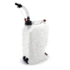 STKR Concepts EZ5 Combo, 5 Gallon Utility Jug W/ Hose Bender And Floor Mount, White, 00104