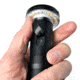 STKR Concepts Fli PRO Telescoping Canopy Light, 8 Foot Extention, Removable Flashlight, Black, 12679