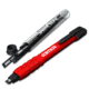 STKR Concepts Mechanical Carpenter Pencil w/ 3 pieces of Lead, Red, 77629