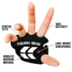 STKR Concepts Tough Skin- Palm Protective Gloves, Black, Small/ Medium, 00117