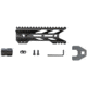 STNGR HWK M-Lok Free Float Handguard for AR15/M4, Anodized Black, 7 in, 7HM