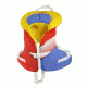 Stohlquist Unisex Child PFD, Orange/Yellow, Child 30-50 lbs, QF1410807