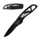 Stone River Gear Ceramic Folding Knife, Lock w/Pocket Clip, Black, 6.5 SRG5BTB
