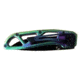 Stone River Gear Ceramic Folding Knife, Lock w/Pocket Clip, Rainbow/Black, 6.5 SRG5RTB