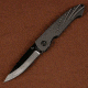 Stone River Gear Ceramic Folding Knife with Titanium Coated Aluminum Handle, Grey-Black, 7.5 SRG3TLB