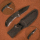 Stone River Gear Ceramic Hunting Knife w/ Retractable Blade Protector and Nylon Sheath SRG4RPB