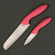 Stone River Gear Ceramic Santoku and Paring Knife Gift Set, Pink-White, 6.0, 3.0 SRG23CKP