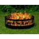 Stone River Gear Custom-Themed Fire Ring with Carrying Case, Black, 31 SRG3FR/WILDLIFE