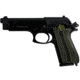 Stoner CNC Beretta 92 Full Checker G10 Grips Fits 92FS/96 M9 Series Pistol, OD Green Black, STO-BR-B92-FC-ODG