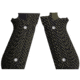 Stoner CNC Beretta 92 Slash and Burn G10 Gun Grips Fits 92FS/96 M9 Series Pistol, OD Green Black, STO-BR-B92-SB-ODG