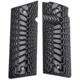 Stoner CNC Coonan .357 1911 Starburst G10 Gun Grips Fits Model B and C .357 Automatic Magnum, Grey Black, STO-CN-ST-GRB