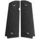 Stoner CNC Double Diamond G10 Gun Grips fit 1911 Compact and Springfield EMP, Black, 1911 Compact-Slim-Standard, STO-1911C-DD-STD-BLK-SLIM