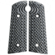 Stoner CNC Hudson H9 Golf Ball G10 Gun Grips Fit H9, Grey Black, STO-HU-GB-GRB
