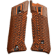 Stoner CNC Ruger Mark IV Target Hunter Standard or Competition G10 Gun Grips Slash and Burn Design Fits Ruger Mark IV Rimfire, Orange Black, STO-MKIV-SB-ORG