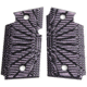 Stoner CNC SIG P938 G10 Gun Grips Aggressive Starburst Fits Sig Sauer 9mm P938 Pistol, Lavendar Black, Non Ambi, STO-P938-AS-NO-LRB