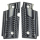 Stoner CNC Springfield Armory 911 .380 ACP Defensive Carry G10 Gun Grips, Grey Black, Ambi, STO-SA .380-DC-AM-GRB