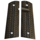 Stoner CNC Super Aggressive G10 Gun Grips fit Sig GSG, Brown Black, SIG GSG-Magwell, STO-GSG-SA-MAG-BNB