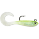 Storm WildEye Curl Tail Minnow 02 Soft Bait, Shiner Chartreuse Silver, WCM02SHCS