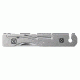 Stowaway Tools Folding Knife Tool w/ 1.9in Locking Stainless Steel Blade, Metal-Matte, STW-200