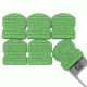 Stowaway Tools Tool Cap, Green, Pack of 6, STW-302-GRN
