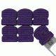 Stowaway Tools Tool Cap, Purple, Pack of 6, STW-302-PUR
