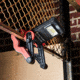 Streamlight BearTrap 360 120V AC Rechargeable Work Light with Rotating Body, Black/Red, 61523