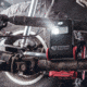 Streamlight BearTrap Multi-Function LED Work Light, Lithium Ion, White, 2000 Lumens, Red/Black, 61520