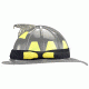 Streamlight PolyTac LED Helmet Lighting Kit - PolyTac LED, lithium, Black Jack mount, helmet band, Blister packaged, Yellow
