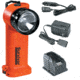 Streamlight Survivor Division 2 Flashlight, Orange - with 120V AC &amp; 12V DC chargers and 1 charging base