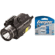 Streamlight TLR-2 Tactical Weapon Flashlight w/ Laser Sight &amp; No Strobe w/ Energizer e2 123 Lithium 3 Volt Batteries 2 Pack